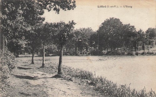 Liffré etang 75856 - liffré, l'etang