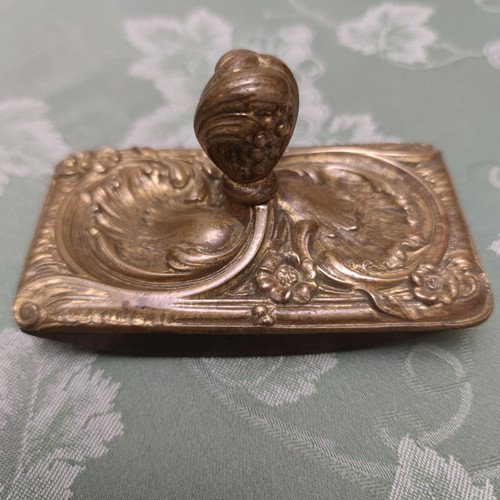 Tampon buvard bronze doré - tampon-buvard,