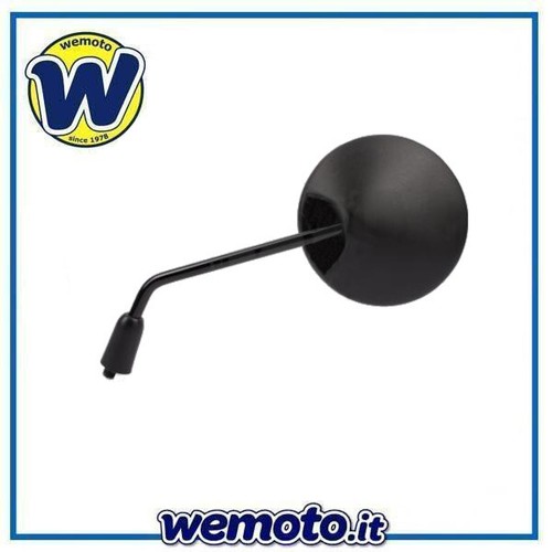 Rétroviseur noir rond pour - rétroviseur,