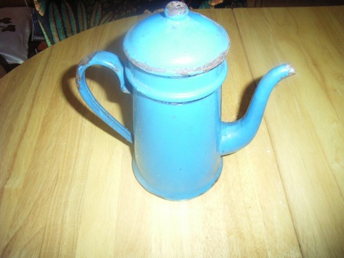 Cafetière ancienne métal - cafetière,