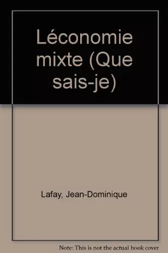 économie mixte d lafay - l'économie, j.-d.