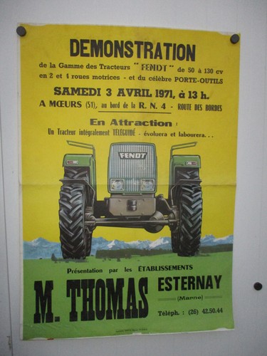 Fendt tracteur agricole - fendt,