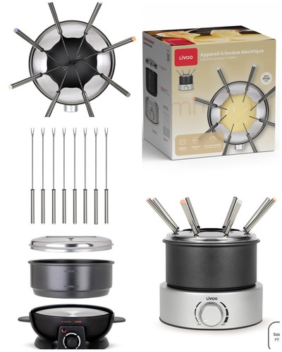 Appareil fondue 800w - fondue, inox