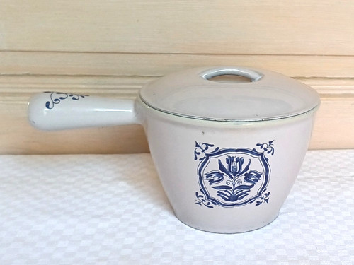 Creuset pot à - le, fondue