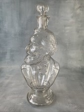 Bouteille en verre transparent