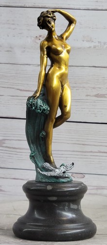 Statue bronze érotique - statue,