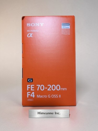 Objectif zoom sony 200mm - sony, fe
