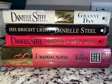 Lot of 4 Danielle Steel Hardcover Books, 90s-00s, Delacorte Press