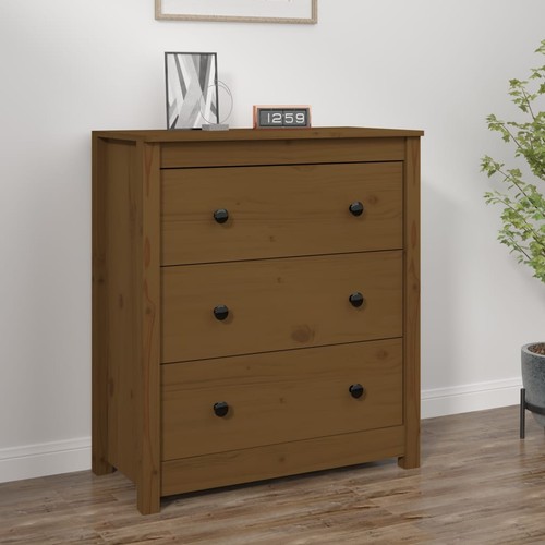 Buffet blanc 40x35x80 bois - buffet, cm