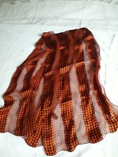 Echarpe en soie - Pied de