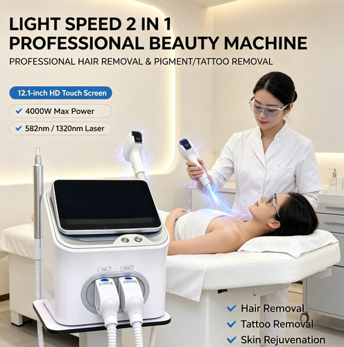 Light speed 2in1 laser hair - hair, &