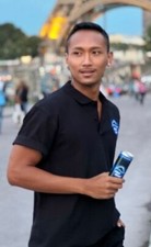 polo noir Blue River®, ÉDITION LIMITÉE, taille L, manche courte, Unisexe, neuf.