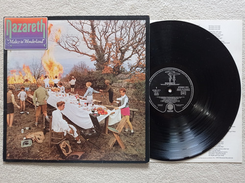 33t nazareth malice in - lp,