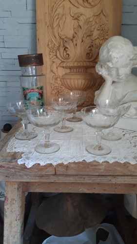 Coupes champagne en verre - coupes,