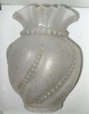 TULIPE  GRAVÉE ABAT JOUR POUR