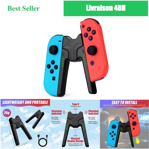 Offcup chargeur joy con - chargeur,