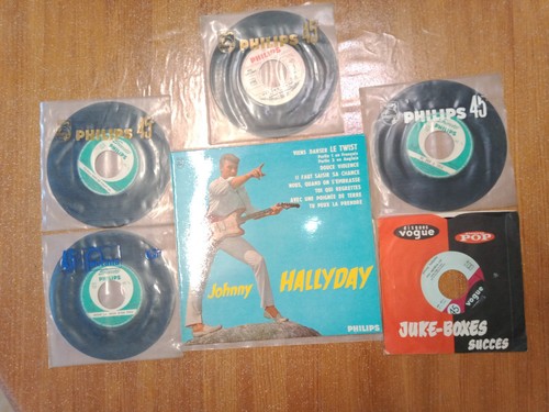 Lot disques 33 tours - de,
