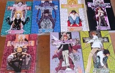 Death Note Manga English 1-6 and 8.
