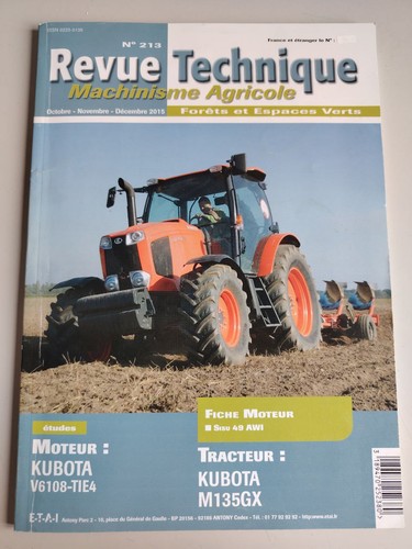 Revue technique tracteur - technique,