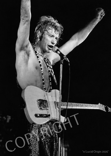 Photo johnny hallyday - a4, 1969