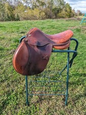 17” Pessoa Close Contact Jump Saddle - Medium Narrow Tree