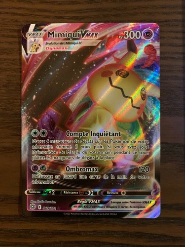 Carte pokémon mimiqui - mimiqui, vmax