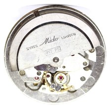 Mouvement Montre Automatique Mido Multifort 917 PC semble fonctionner - J23-07