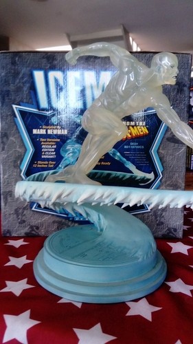 Marvel iceman statue bowen - iceman,
