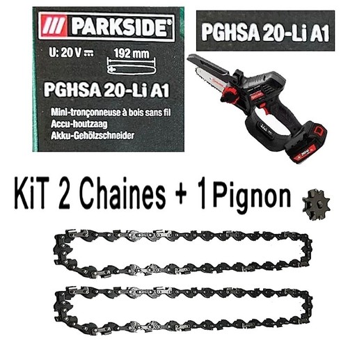Chaine lot parkside 20v - parkside,