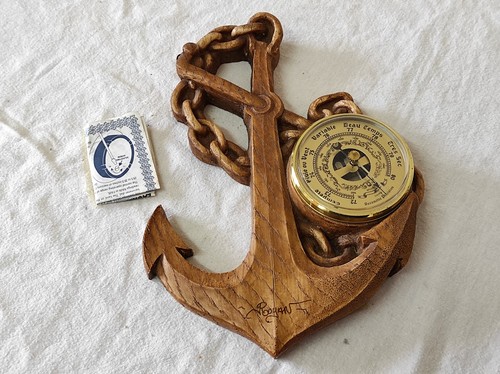 Ancre bateau bois avec - de,
