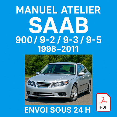 Manuel atelier saab 900 2 - atelier,