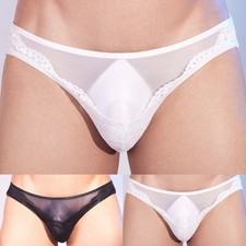 Slip homme dentelle sous