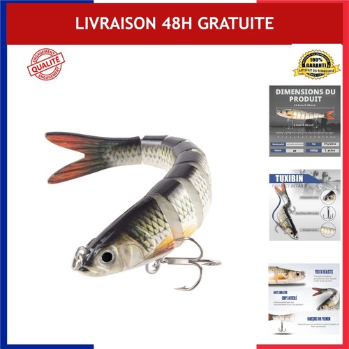 Leurre souple multi articulé - leurre,