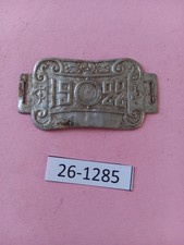 Plaque fiscale vélo ancien