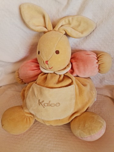 Doudou boule lapin beige - doudou, et