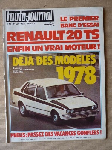 Auto journal renault - n°13-77,,