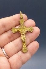 Ancien Pendentif Croix
