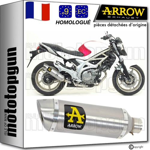 Arrow pot echappement approuve - echappement,