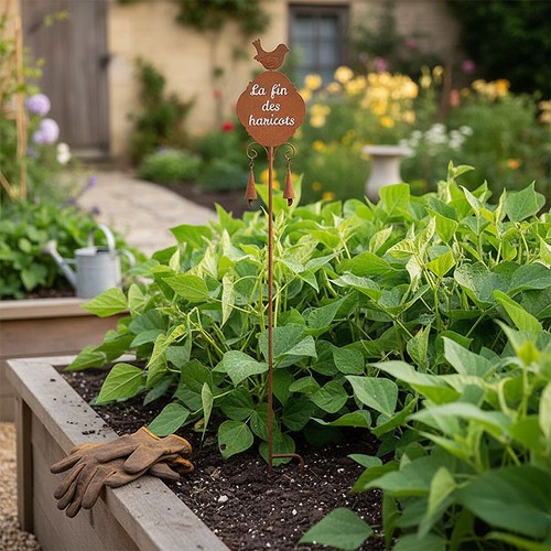 Tuteur potager humoristique - tuteur, la