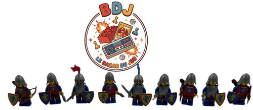 Lego minifigure chevalier - minifigure, du