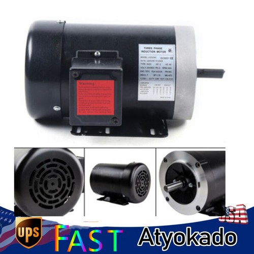 2hp electric motor three phase - 2hp,
