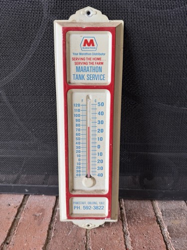 Vintage marathon mobiloil home - marathon,