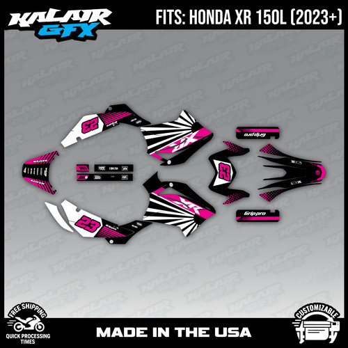 Graphics decal kit for honda - for,