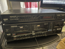 Matériel Hi-fi Vintage Kenwood Double Cassette KX-35W Stéréo Tuner KT-35L
