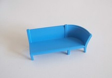 PLAYMOBIL (R2174) MODERN HOME - Light Blue Bench with Kitchen Angle 5336