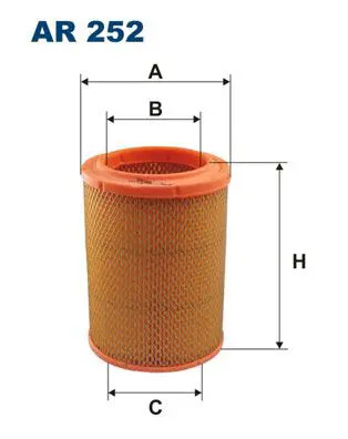Filtre air cartouche - à,