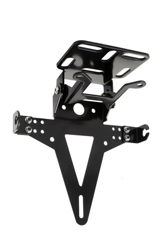 Noir support porte plaque - support,