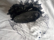 CHAPEAU BIBI VOILETTE NOIR