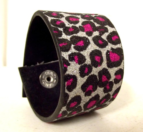 Pink silver leopard - pink,