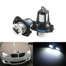 Ampoule LED BMW Série 3 E90 E91 Angel Eyes 12W Blanc Xenon Phare Lampe 2004-2008